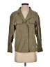 Vince. Green 3/4 Sleeve Button-Down Shirt Size XXS - photo 1