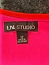 I.N. Studio 100% Polyester Color Block Pink Cocktail Dress Size 12 - photo 7