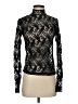 Moda International Black Long Sleeve Blouse Size S - photo 1