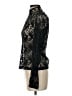 Moda International Black Long Sleeve Blouse Size S - photo 5