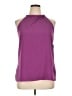 Bisou Bisou Purple Sleeveless Blouse Size XL - photo 1