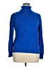 Joseph A. Blue Turtleneck Sweater Size XL - photo 1