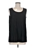Susan Graver Black Sleeveless Blouse Size M - photo 1