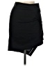 Bebe Solid Black Casual Skirt Size 6 - photo 2