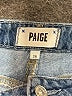 Paige Graphic Blue Jeans Size 28 waist - photo 7