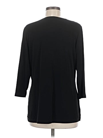 Susan Graver 3/4 Sleeve Top (view 2)