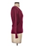 Active Basic Burgundy 3/4 Sleeve T-Shirt Size S - photo 4