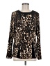 Simonton Says Black Long Sleeve Blouse Size M - photo 1