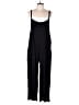 Ellos Solid Black Jumpsuit Size L - photo 1
