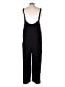 Ellos Solid Black Jumpsuit Size L - photo 2