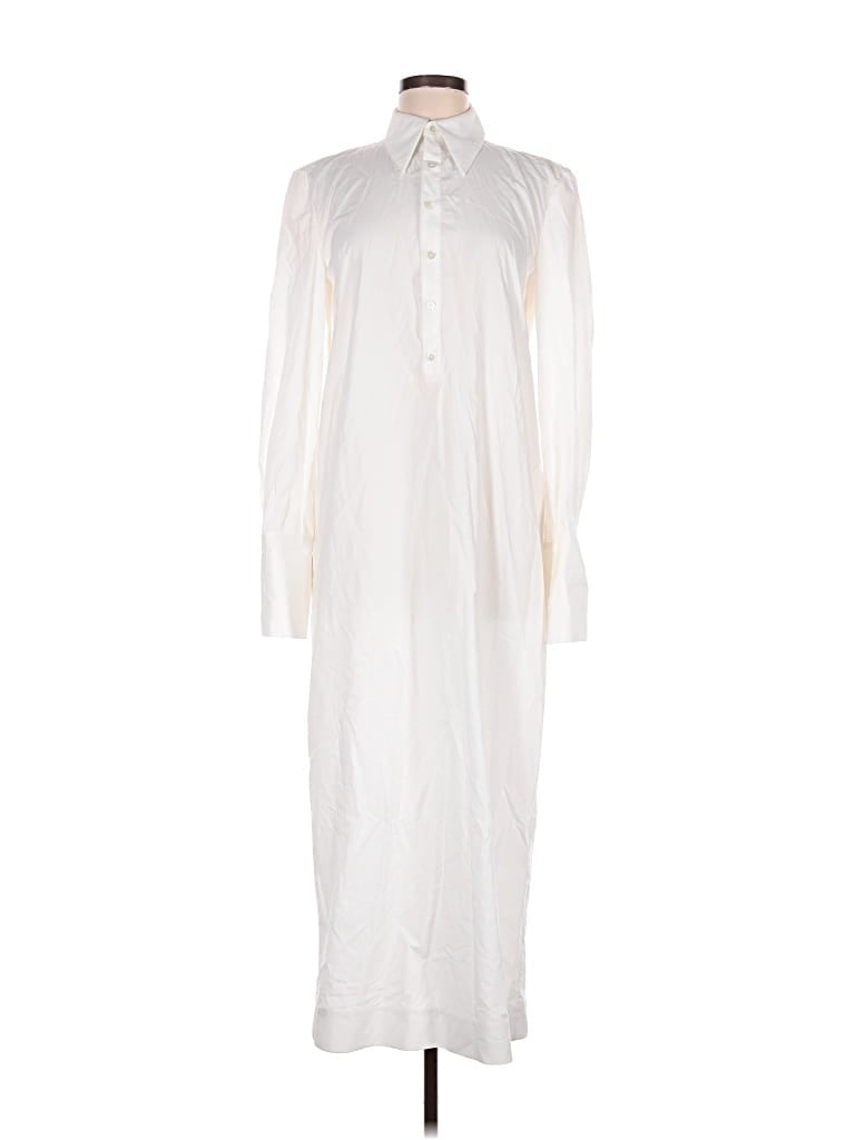 Pre-owned Interior Casual Dress In Ivory