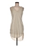 Cope 100% Polyester Tan Casual Dress Size 8 - photo 1