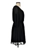 BCX 100% Polyester Solid Black Casual Dress Size S - photo 4