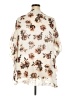 Live 4 Truth 100% Polyester Ivory Kimono Size 3X - photo 2