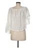 Surf Gypsy 100% Rayon White 3/4 Sleeve Blouse Size M - photo 2