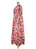 MSK 100% Polyester Tropical Orange Casual Dress Size 3X - photo 5