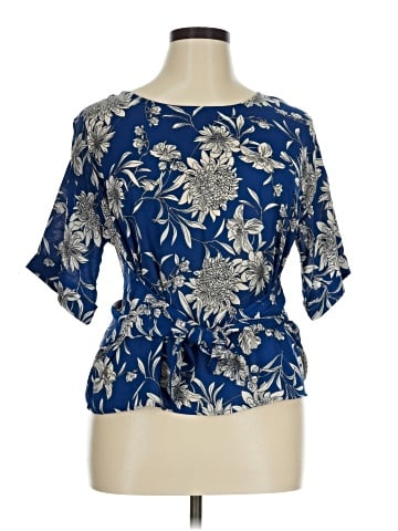 West Kei Short Sleeve Blouse (view 1)