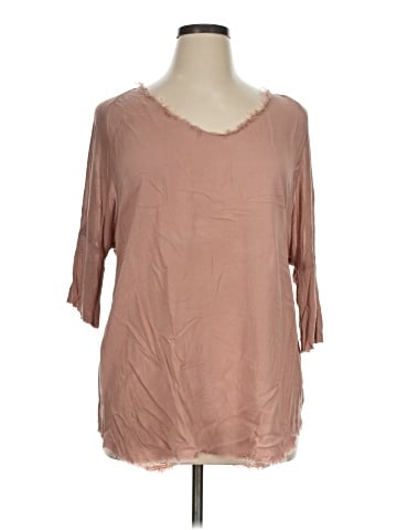 Raquel Allegra 3/4 Sleeve Blouse (view 1)