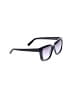 Salvatore Ferragamo Gray Black Sunglasses One size - photo 1