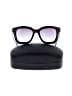 Salvatore Ferragamo Gray Black Sunglasses One size - photo 2
