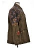 Johnny Was 100% Cotton Animal Print Green Jacket Size XL - photo 4