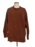 Natural Reflections 100% Polyester Solid Brown Pullover Sweater Size L - photo 1