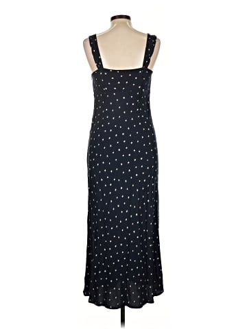 Madewell Square-Neck Midi Dress in Floral Crepe (view 2)