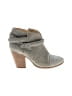 Rag & Bone 100% Leather Solid Gray Ankle Boots Size EU 38 1/2 - photo 1