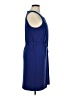 Dana Buchman Solid Blue Casual Dress Size XL - photo 4