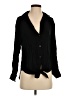 Babaton 100% Cupro Black Long Sleeve Blouse Size XS - photo 1