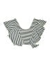 Habitual Stripes Ivory Swimsuit Top Size 14 - photo 1