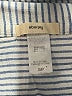 Eberjey Stripes Blue 3/4 Sleeve Button-Down Shirt Size S - photo 4