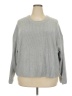 Gap Solid Gray Pullover Sweater Size XXL - photo 1