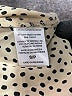 Pleione 100% Polyester Polka Dots Ivory Long Sleeve Blouse Size S - photo 5