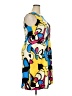 Cato Graphic Yellow Casual Dress Size 18 - photo 4