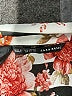 Zara Basic Print Ivory Long Sleeve Blouse Size XS - photo 7