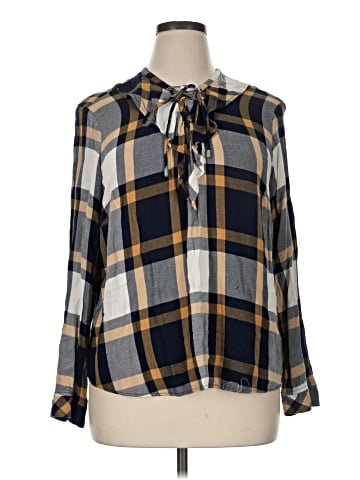 Tribal Long Sleeve Blouse (view 1)