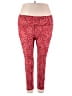 Z by Zella Animal Print Red Active Pants Size 2X - photo 1