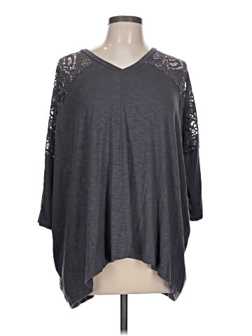 Left Coast by Dolan 3/4 Sleeve Top (view 1)