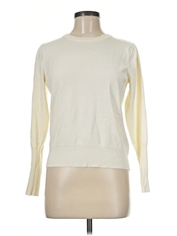 August Silk Pullover Sweater (view 1)