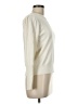 August Silk Ivory Pullover Sweater Size M - photo 4