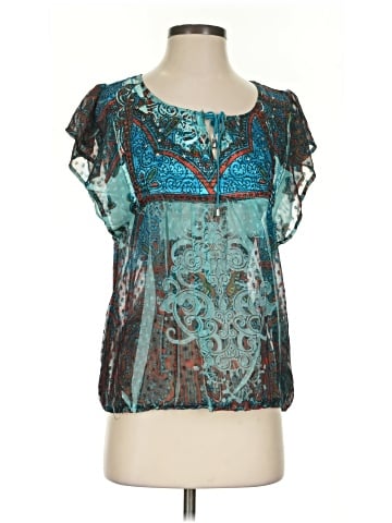 One World Short Sleeve Blouse (view 1)