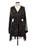ALLSAINTS 100% Polyester Paisley Black Cocktail Dress Size S - photo 1