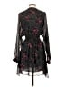 ALLSAINTS 100% Polyester Paisley Black Cocktail Dress Size S - photo 2