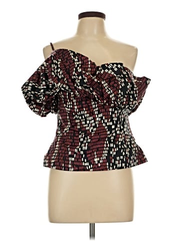 White House Black Market 3/4 Sleeve Blouse (view 1)