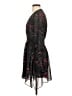 ALLSAINTS 100% Polyester Paisley Black Cocktail Dress Size S - photo 5