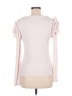 Boston Proper Pink Long Sleeve Top Size M - photo 2