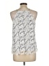 Adiva 100% Polyester Silver Sleeveless Blouse Size L - photo 2