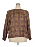 Leslie Fay 100% Polyester Brown 3/4 Sleeve Blouse Size 22 - photo 1