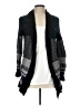 St. John Plaid Black Cardigan Size L - photo 1